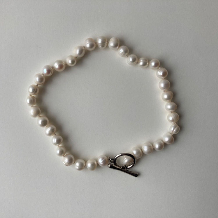 Billede af Pearl necklace 35 cm