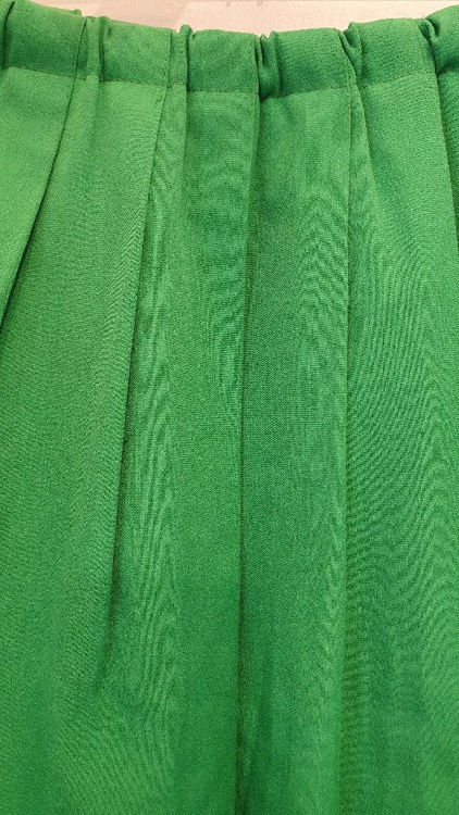 Billede af vintage grøn nederdel
