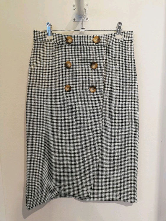 Billede af højtaljet pencil skirt 