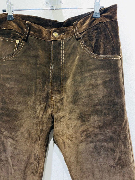 Billede af Vintage ruskindsbukser