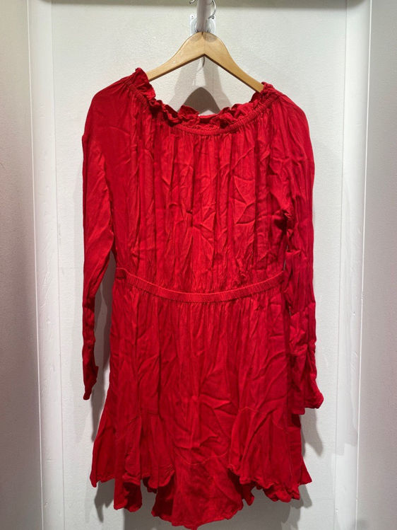 Billede af Rød kjole fra Weekday