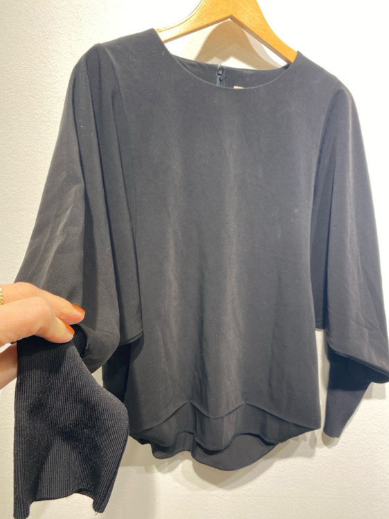 Billede af Flot sort bluse fra Inwear. 