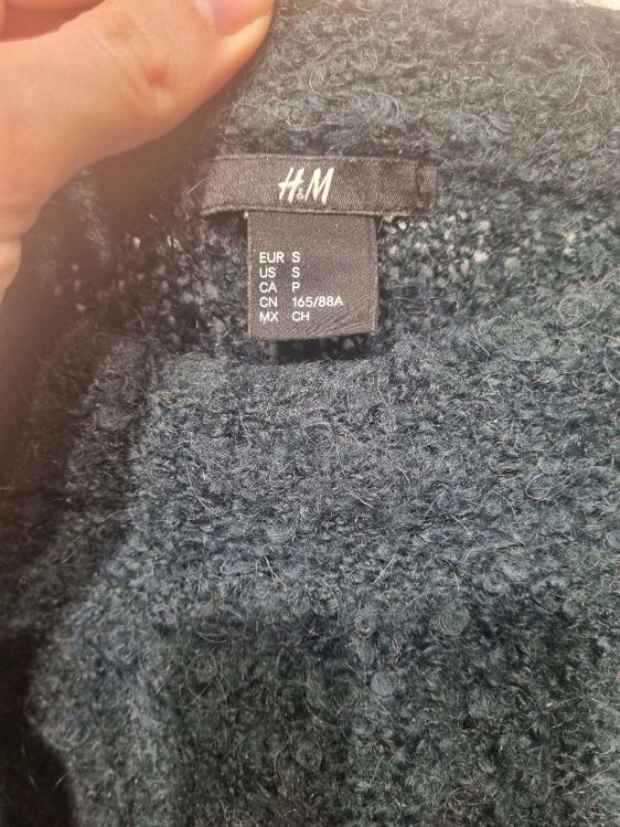 Billede af H&M petroleumsfarvet trøje