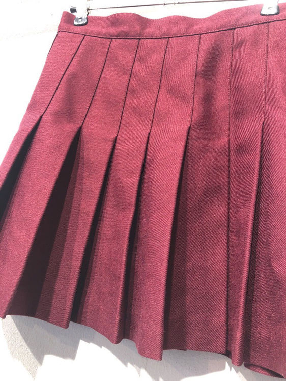 Billede af American apparel pleated mini skirt