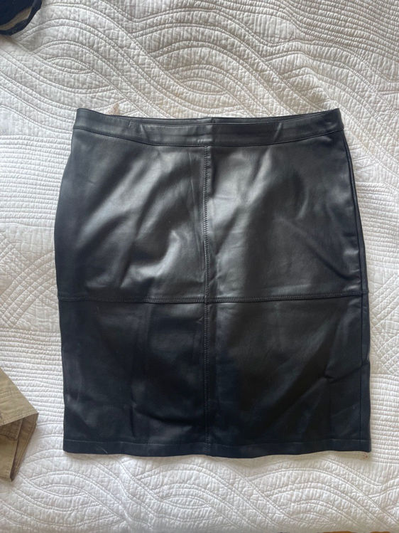 Billede af Læder nederdel fra vila 