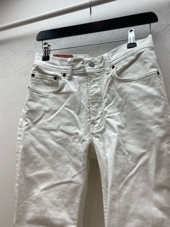 Billede af Acne hvide jeans 