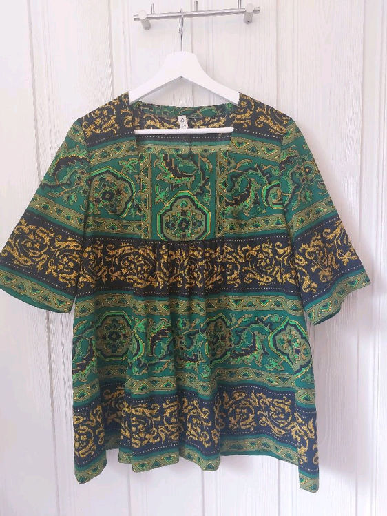 Billede af 3 Bluse afrikansk design 