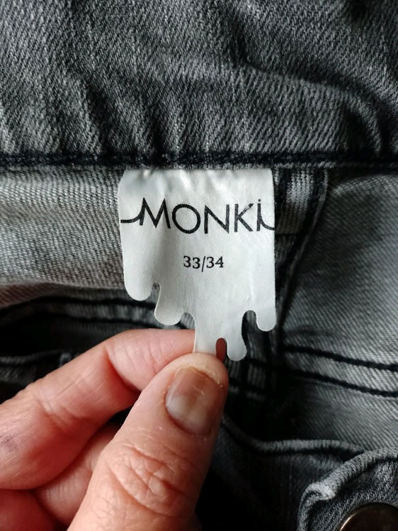 Billede af Monki jeans.