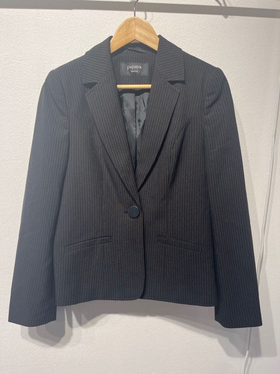 Billede af Papaya blazer pinstriped