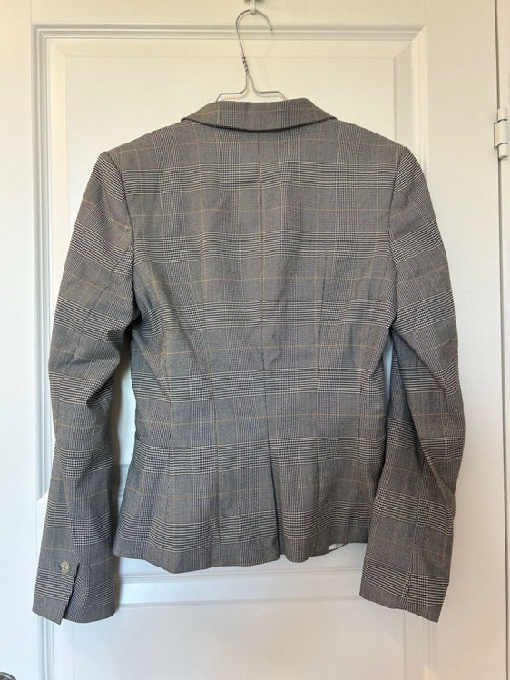 Billede af Ternet H&M blazer str 34