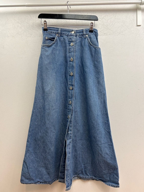 Billede af Vintage jeans nederdele