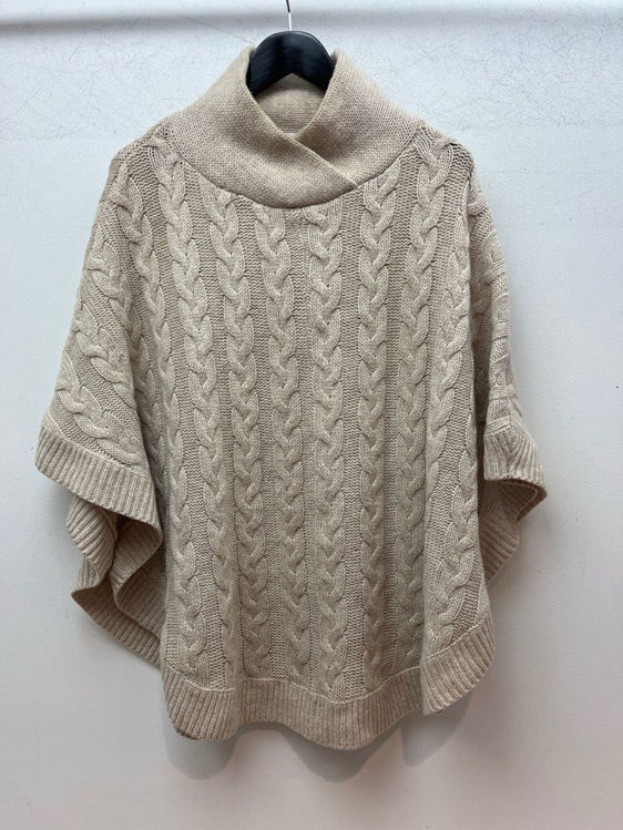 Billede af Strik poncho 