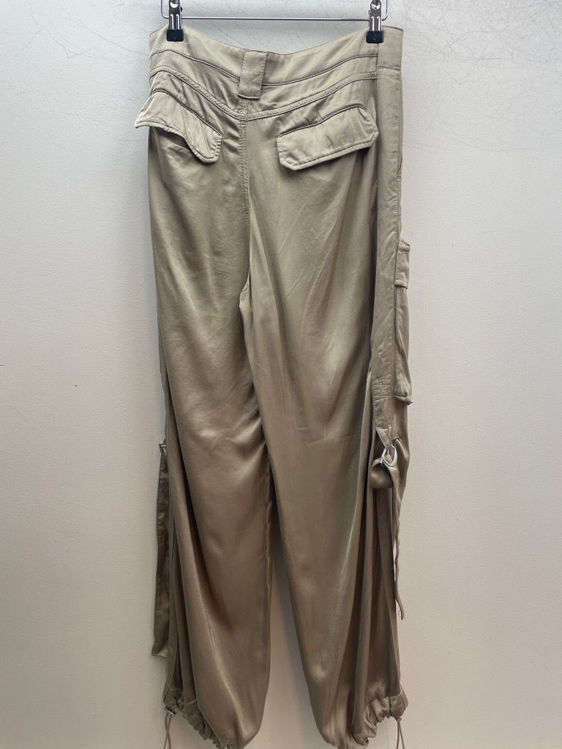 Billede af Zara Satin Cargo Pants 