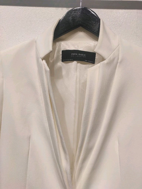 Billede af Zara white blazer 