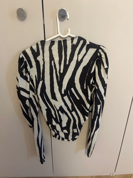 Billede af Zebra mønstret bluse 