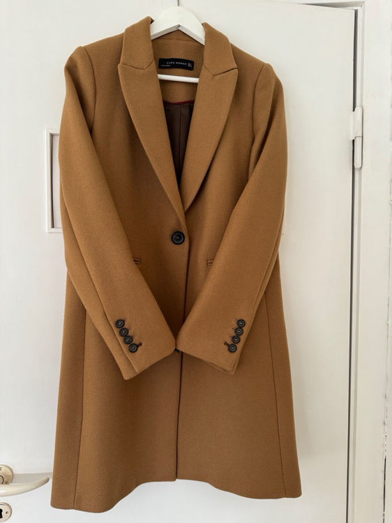 Billede af ZARA WOMAN camel damefrakke