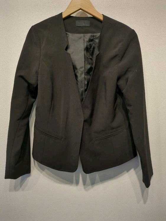 Billede af Black kort sort blazer