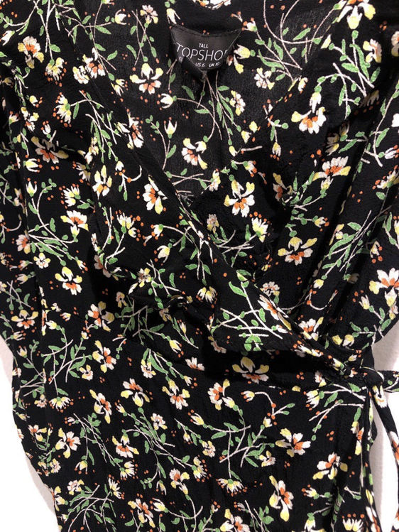 Billede af Blomstret Topshop kjole