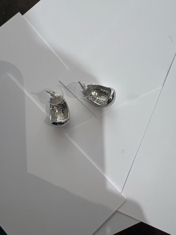 Billede af Silver drop earrings 