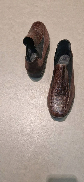 Billede af rieker brun loafers 