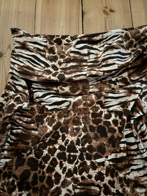 Billede af Leopard off-shoulder kjole