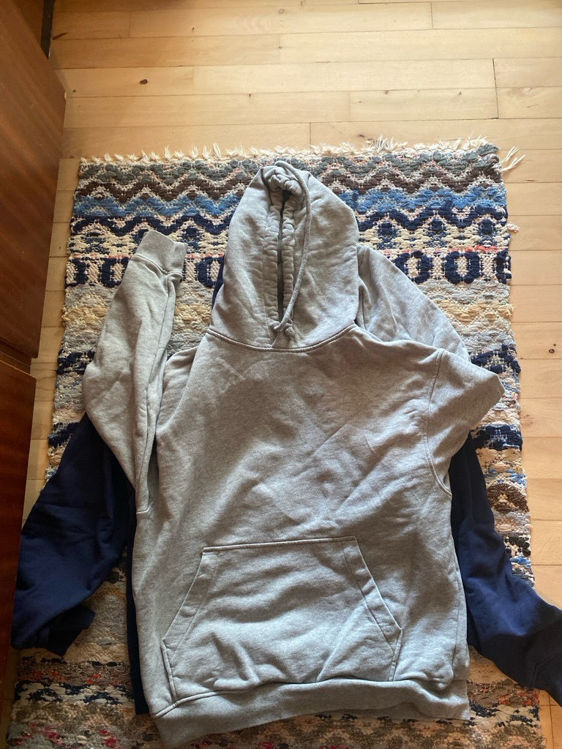 Billede af organic basics hoodie grå