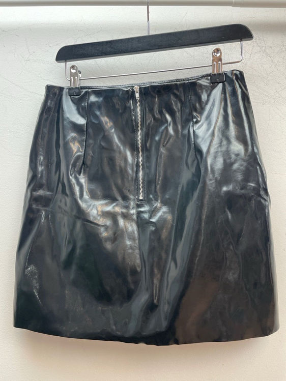 Billede af H&M Latex nederdel