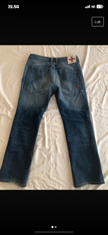 Billede af Blå jeans baggy