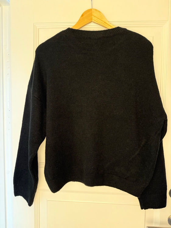 Billede af New Look Black Sort Jule Jumper  