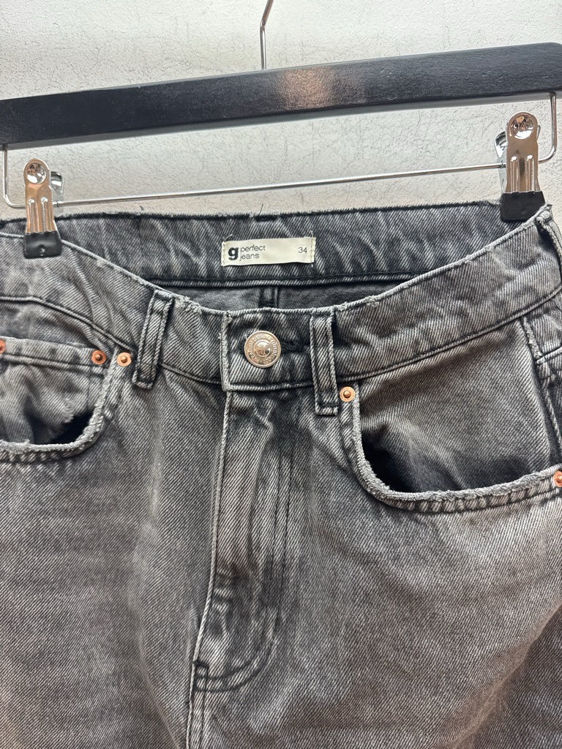 Billede af Grå denim jeans