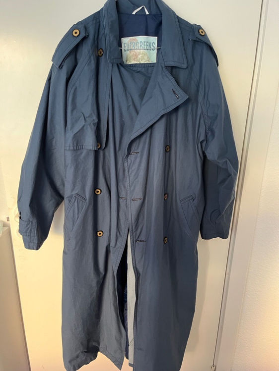 Billede af Blue trench coat 