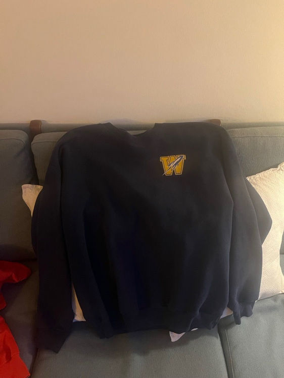 Billede af Blå sweatshirt 