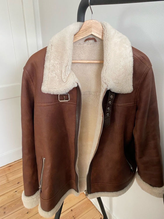 Billede af Winter natural leather jacket 