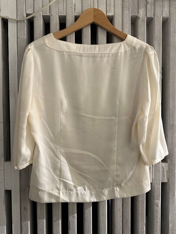 Billede af Vintage silke bluse