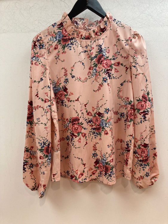 Billede af  Ny blomstret bluse