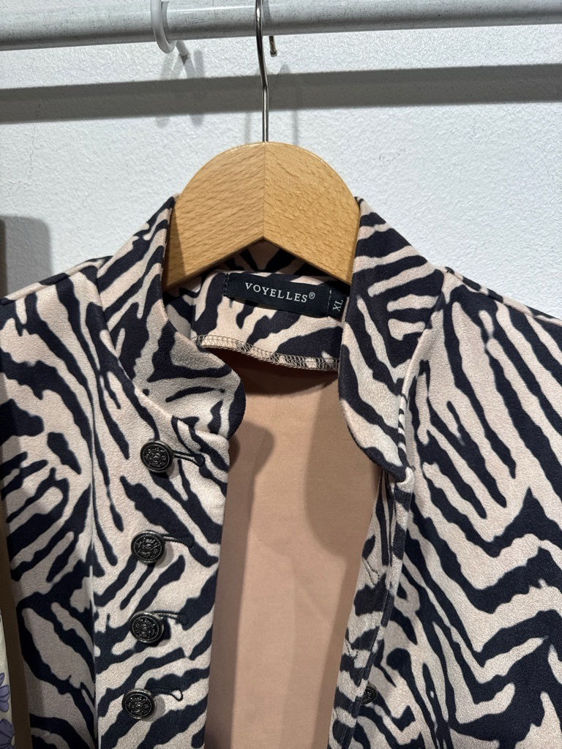 Billede af Zebra blazer figursyet 