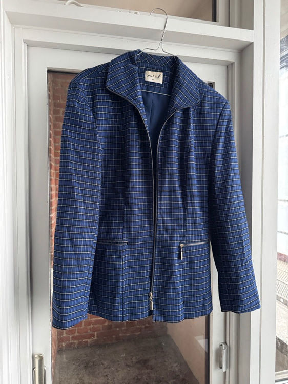 Billede af Vintage blazer med lynlås