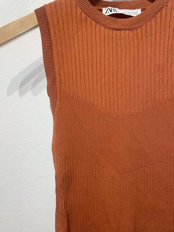 Billede af Zara orange top