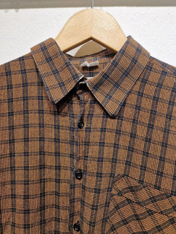 Billede af Vintage brown cheque shirt