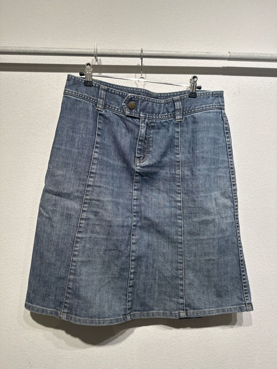 Billede af Y2K denimnederdel