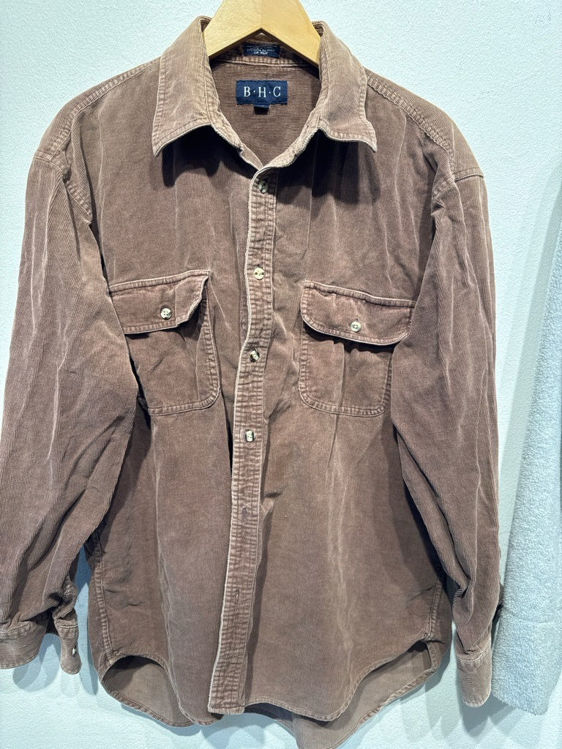 Billede af Vintage fransk fløjl skjorte 