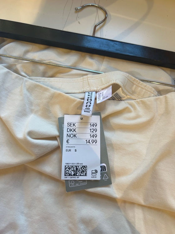 Billede af Maxi nederdel med slids