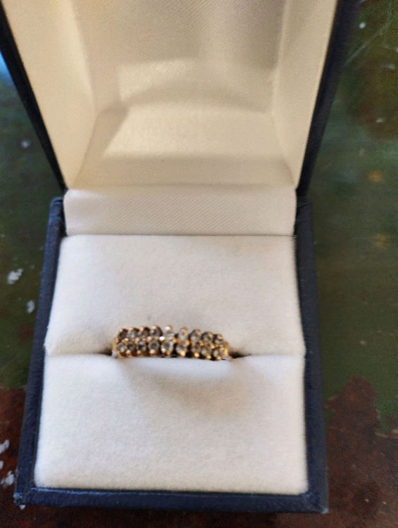 Billede af ÆGTE GULD 14 K RING