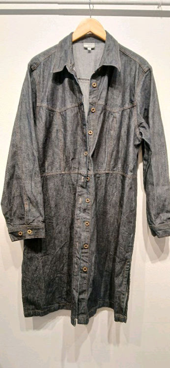 Billede af Seal denim kjole frakke 