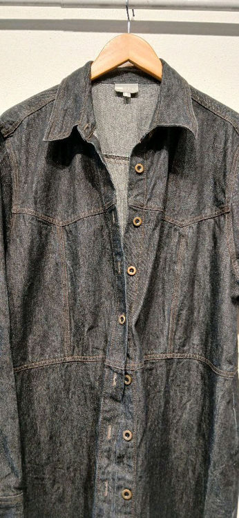 Billede af Seal denim kjole frakke 