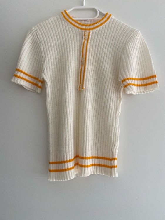 Billede af Strikket bluse vintage 