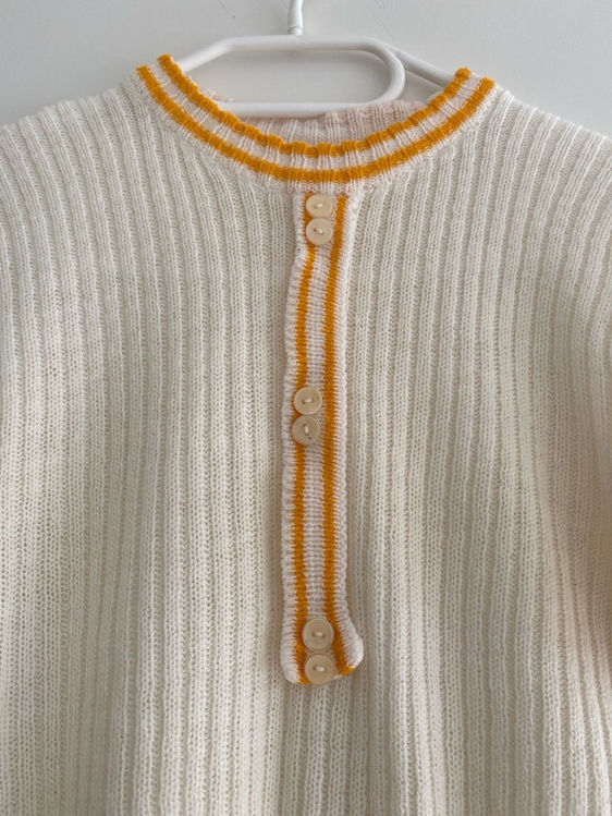 Billede af Strikket bluse vintage 