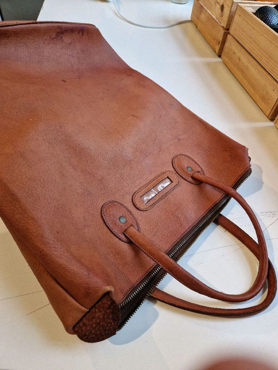 Billede af Kerne læder tasle