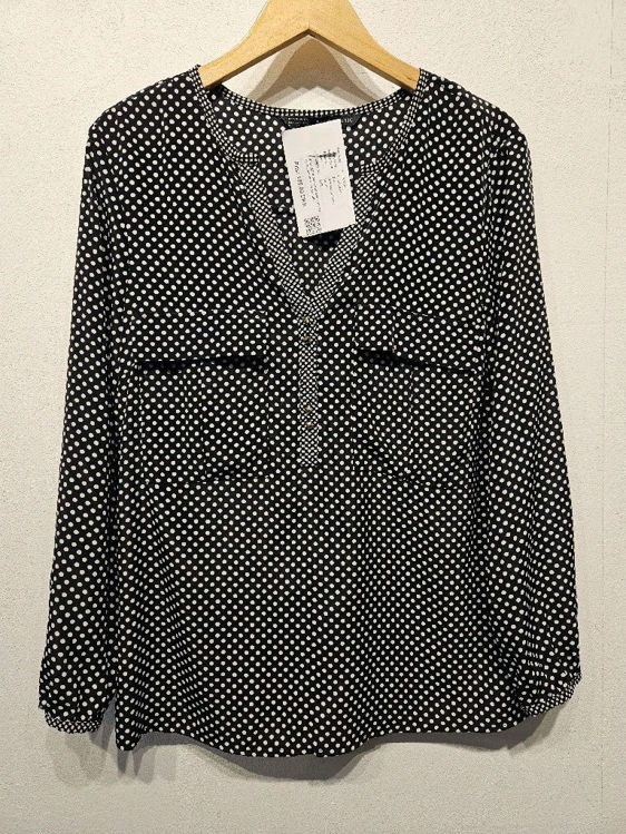 Billede af Zara,fin skjorte m.polka dots