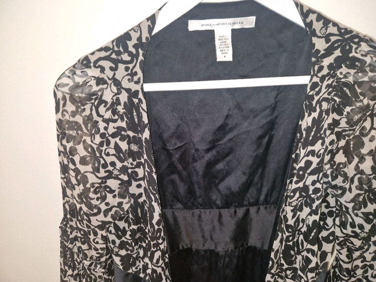Billede af Silkekjole Diane von Fyrstenberg